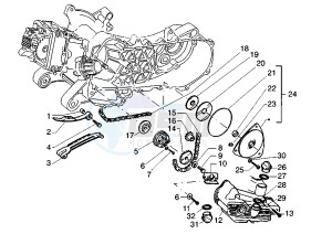 ET4 125 drawing Oil pump