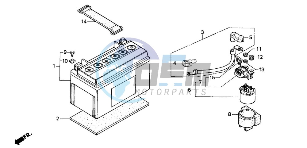 BATTERY (CH125J/L/M/N/P/R)