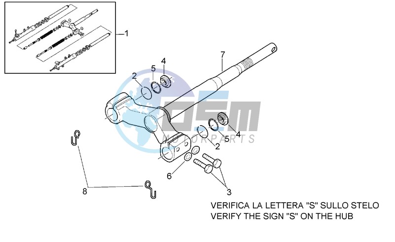 Front fork - Stem base