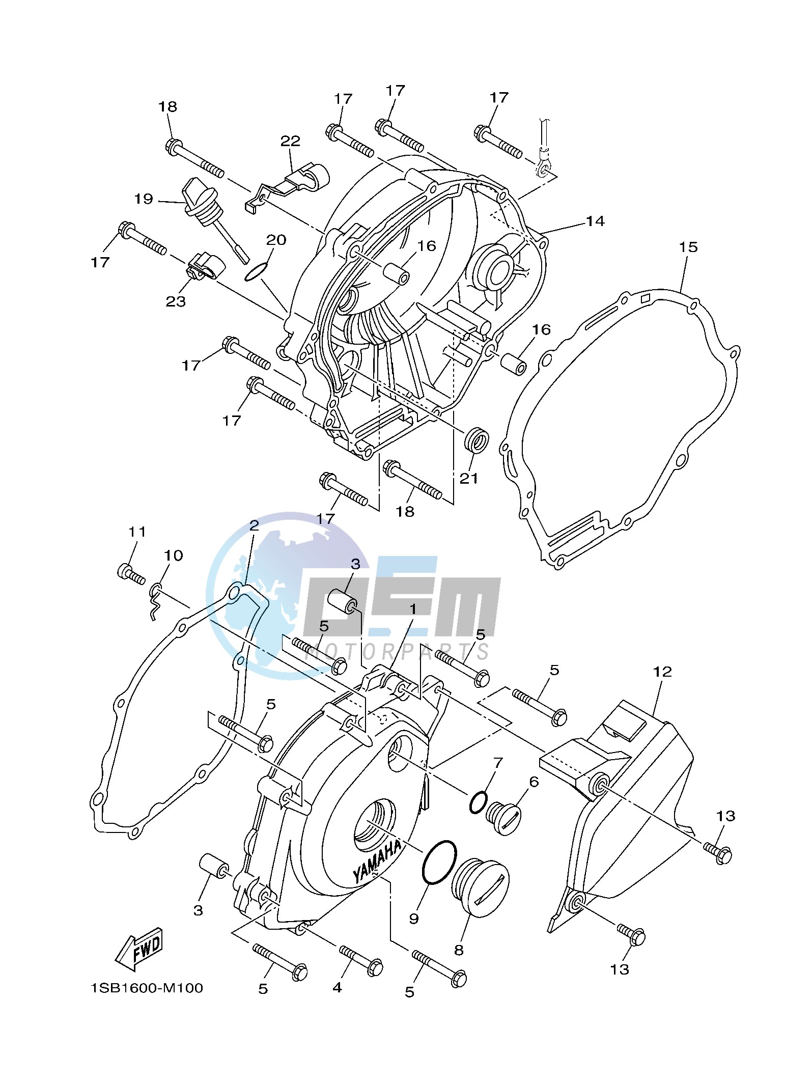 CRANKCASE COVER 1