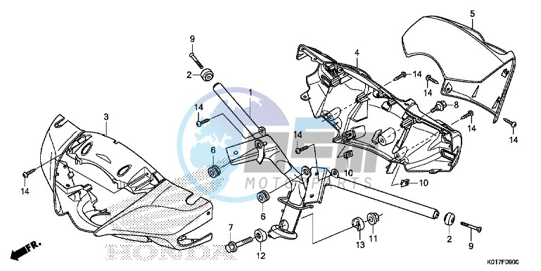 STEERING HANDLE/ HANDLE COVER