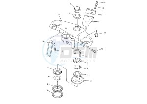 FZS FAZER (FZS600S) 600 drawing STEERING