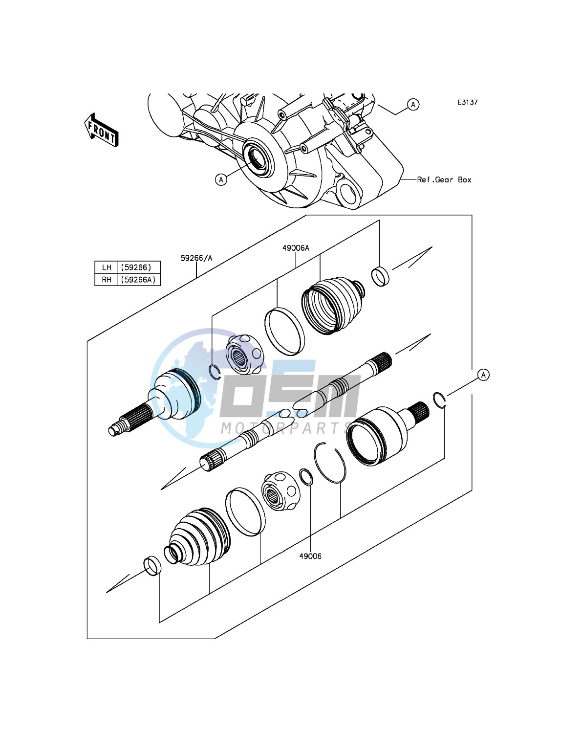 Drive Shaft-Rear