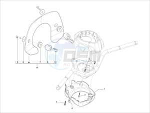 LXV 50 4T 2V 25 Kmh B-NL drawing Handlebars coverages