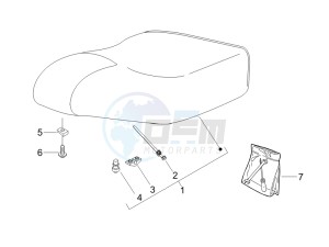 Liberty 125 4t ptt e3 (A) Austria drawing Saddle seats - Tool roll