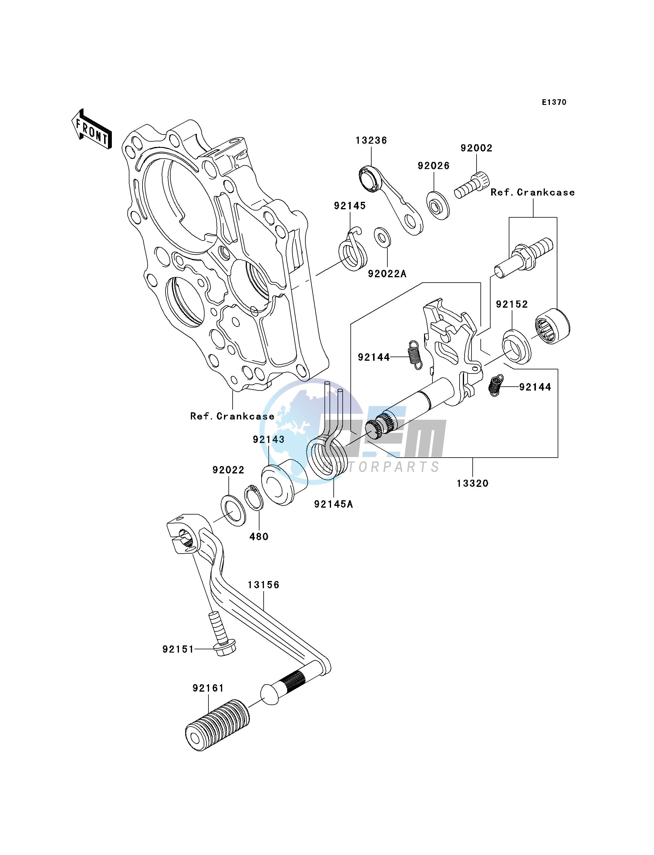 GEAR CHANGE MECHANISM