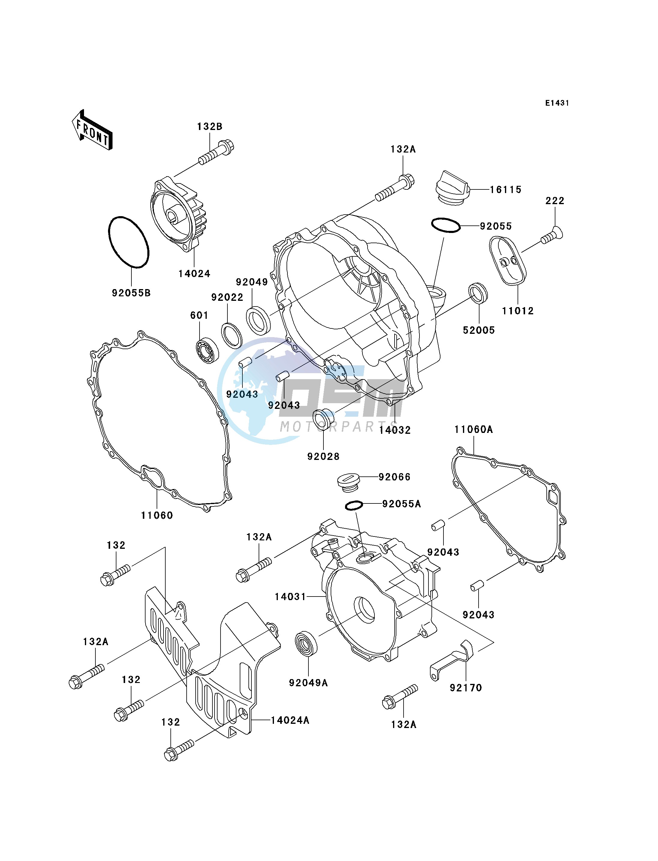 ENGINE COVER-- S- -