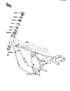 KZ 440 G (G1) drawing FRAME