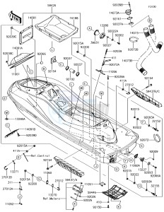 JET_SKI_ULTRA_310R JT1500NFF EU drawing Hull