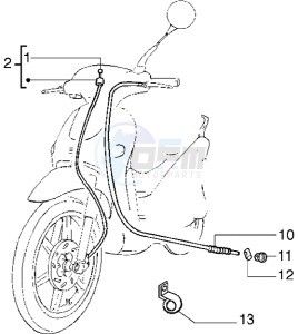 Liberty 125 drawing Transmissions