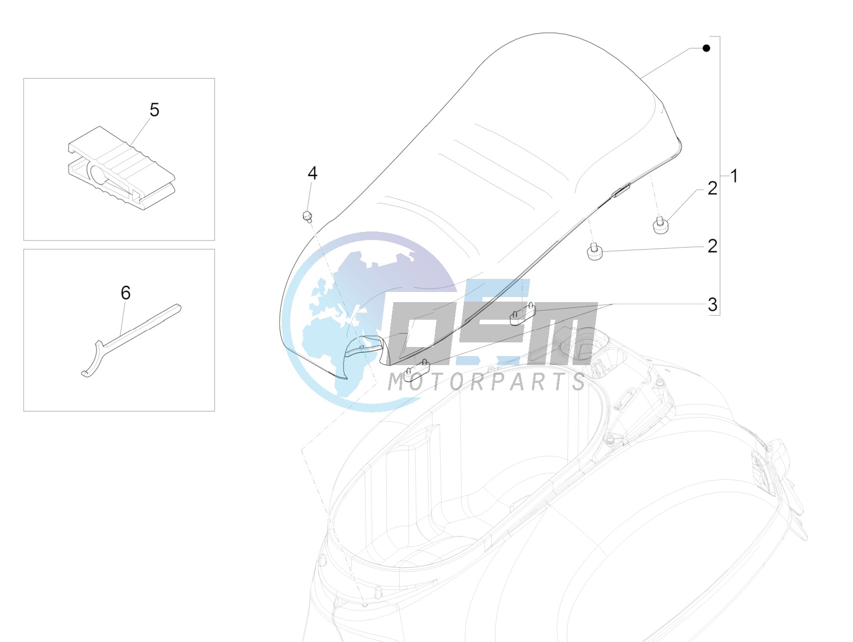 Saddle/seats