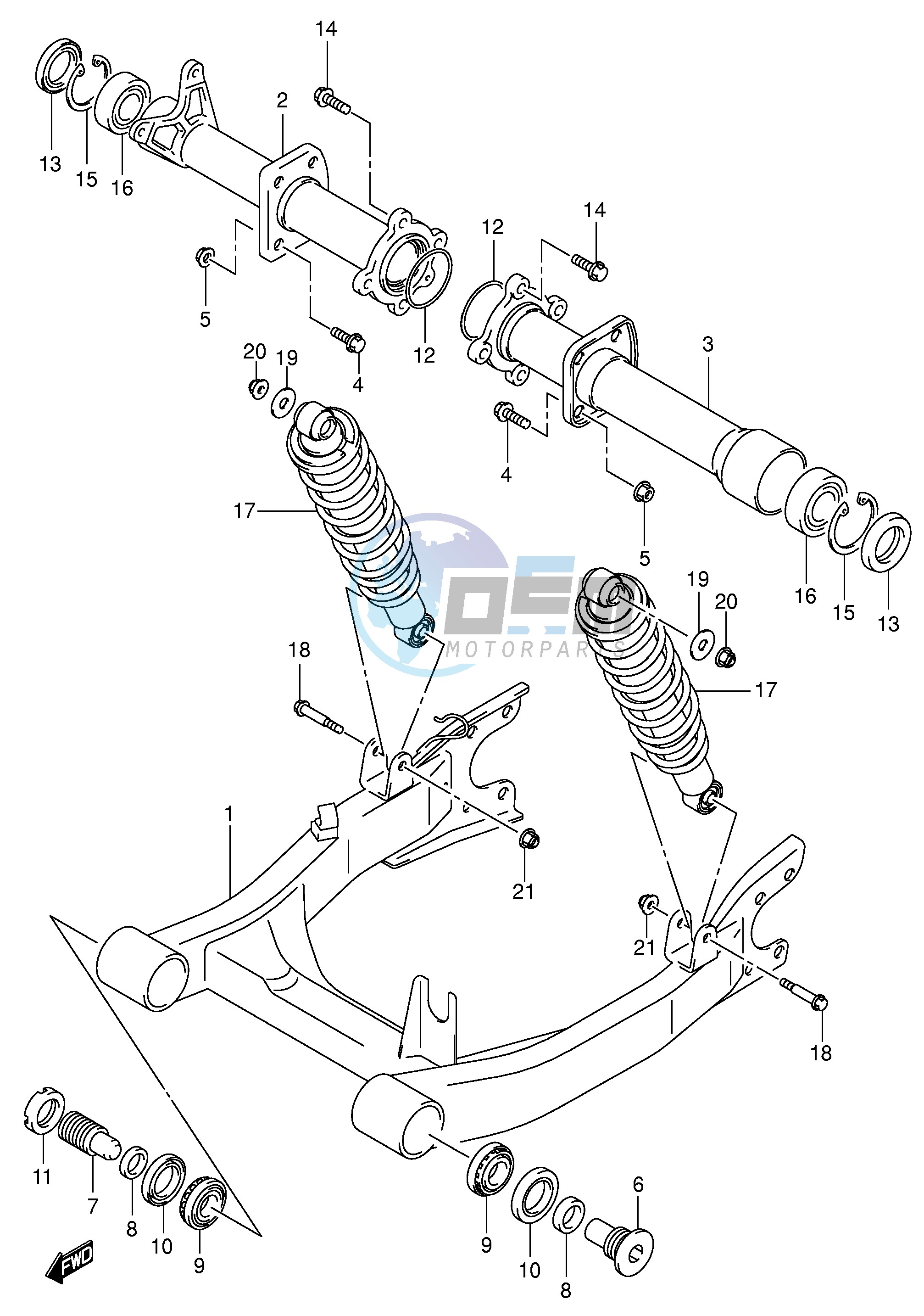 REAR SWINGINGARM