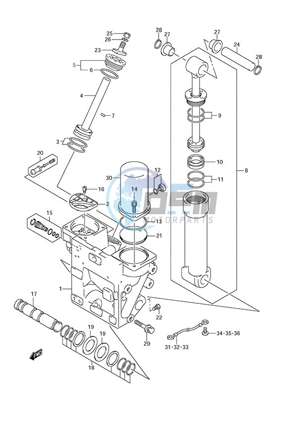 Trim Cylinder