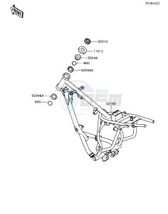 KD 80 N [KD80] (N1-N3) [KD80] drawing FRAME