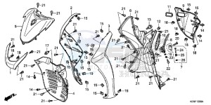 SH125AE SH125A UK - (E) drawing FRONT COVER