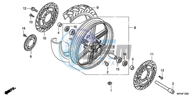 FRONT WHEEL