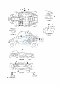 YXZ1000ET YXZ1000R SS (BASN) drawing EMBLEM & LABEL 1