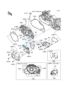 VN1700_VOYAGER_CUSTOM_ABS VN1700KCF GB XX (EU ME A(FRICA) drawing Left Engine Cover(s)