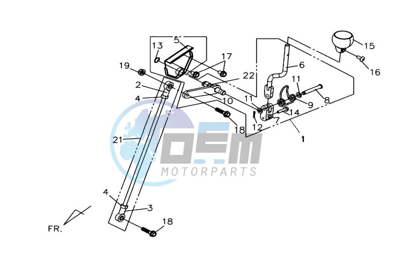 SHIFT ROD - SHIFT LEVER