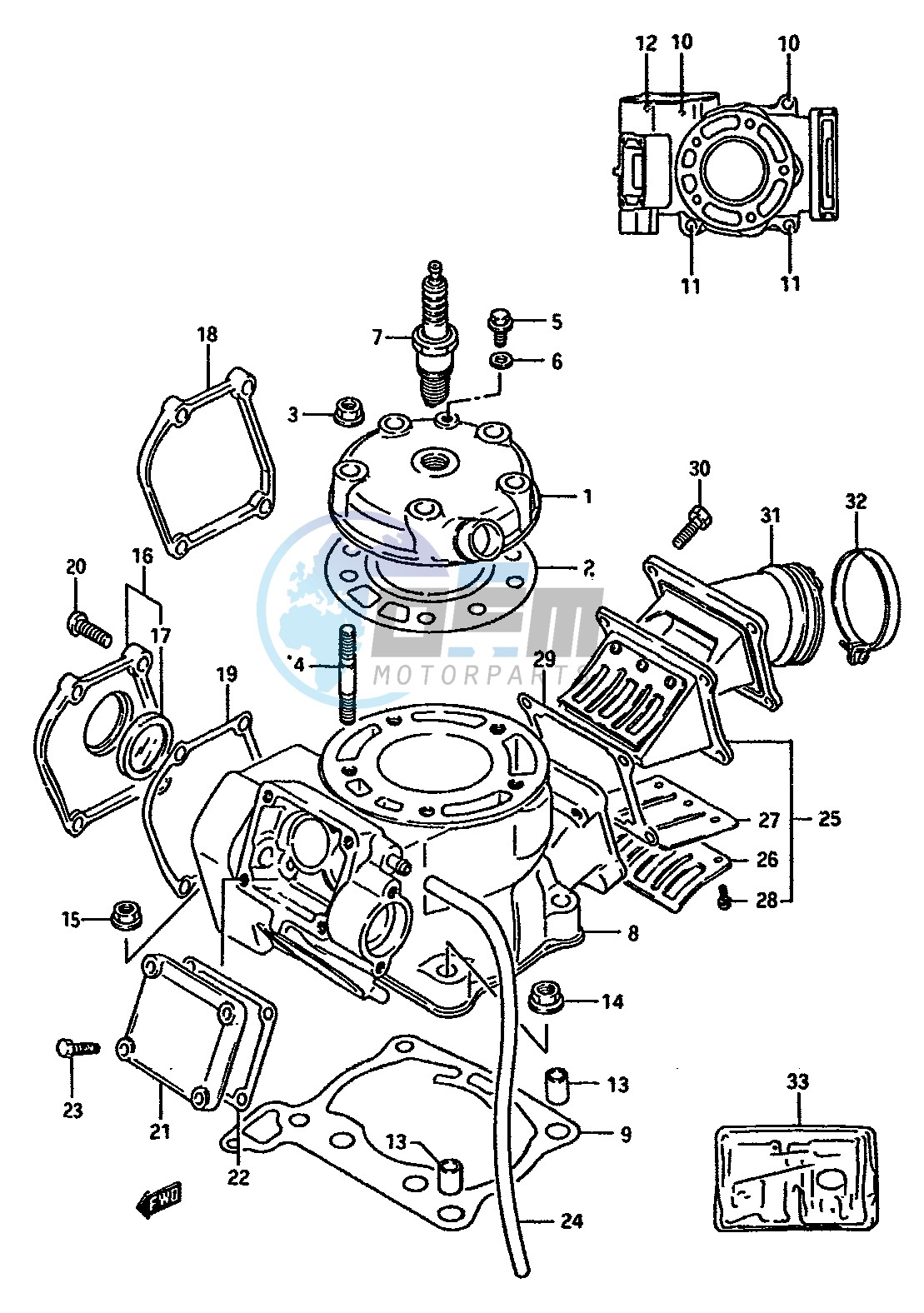 CYLINDER (MODEL H J)