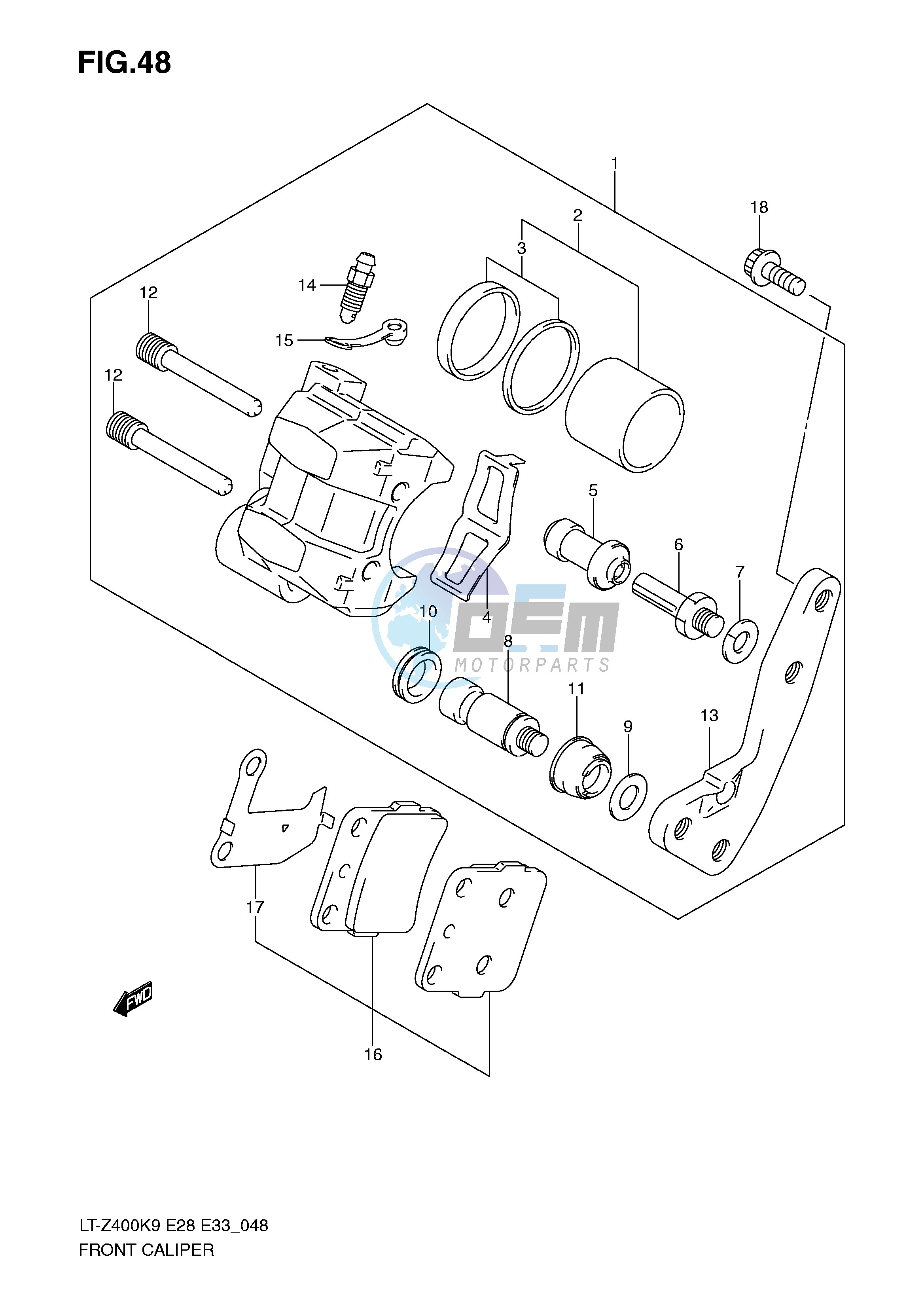 FRONT CALIPER