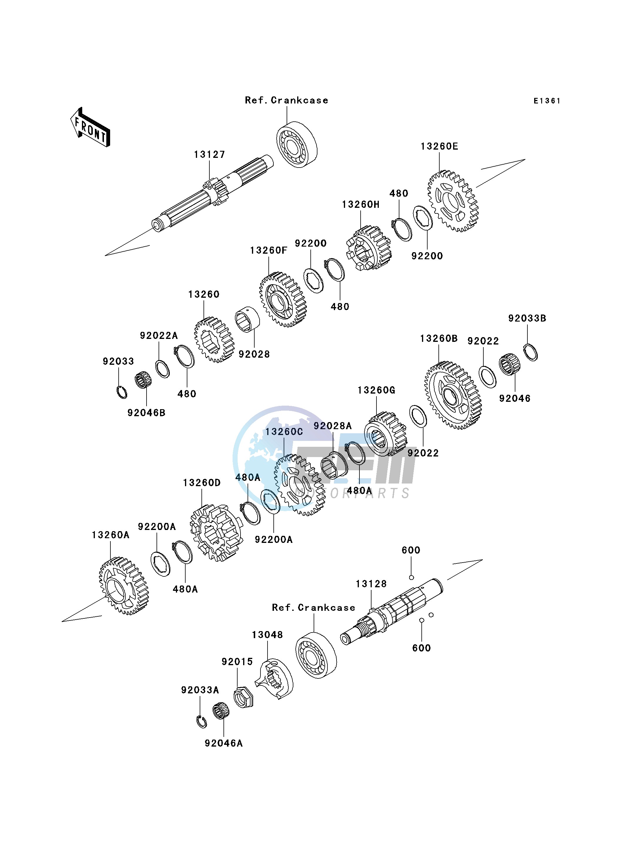 TRANSMISSION-- VN1500-N1_N2- -