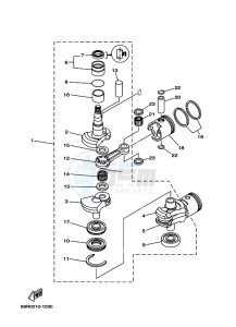 30HWCS drawing CRANKSHAFT--PISTON