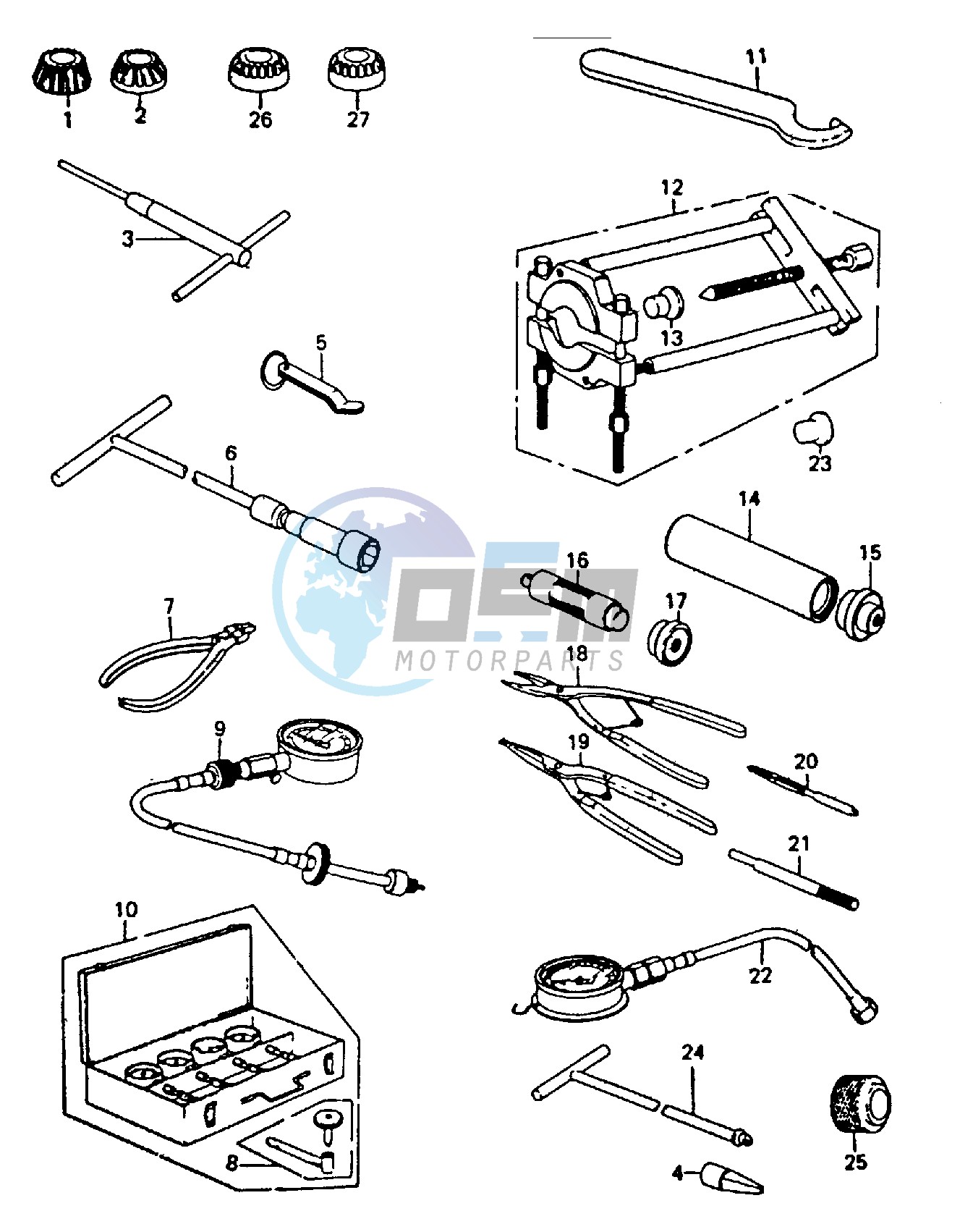 SPECIAL SERVICE TOOLS "A" -- 80 B1- -