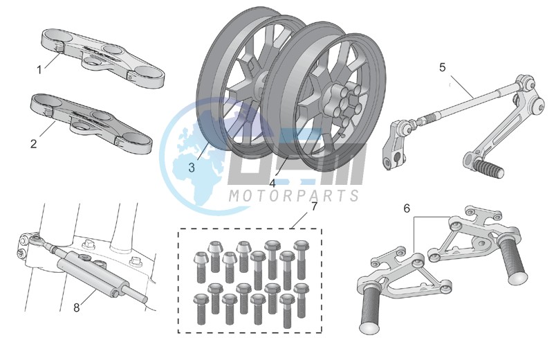 Acc. - Cyclistic components I