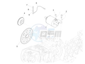 SPRINT 150 4T 3V IE ABS E3 (EMEA) drawing Stater - Electric starter