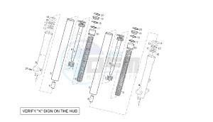 RAMBLA - 300 CC VTHRA1C drawing FRONT FORK