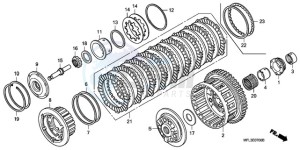 CBR1000RR9 Europe Direct - (ED / REP) drawing CLUTCH