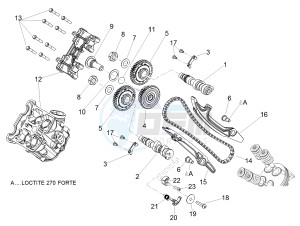 DORSODURO 900 E4 ABS (APAC) drawing Front cylinder timing system