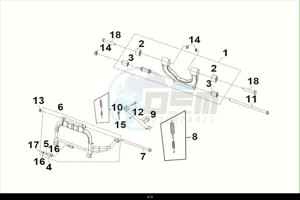 CRUISYM a 300 (LV30W2Z1-EU) (M2) drawing MAIN STAND-ENG. HANGER LINK