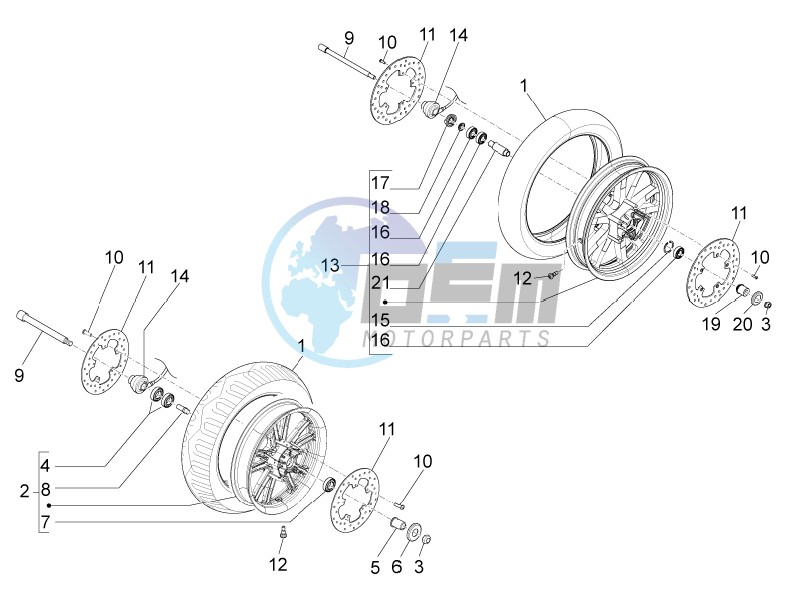 Front wheel