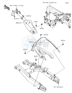 VULCAN S ABS EN650DHFA XX (EU ME A(FRICA) drawing Side Covers/Chain Cover