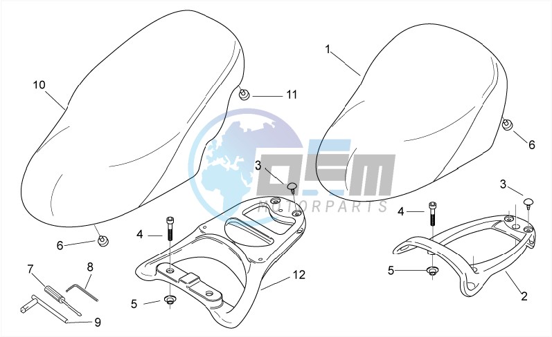 Seat - Carrier