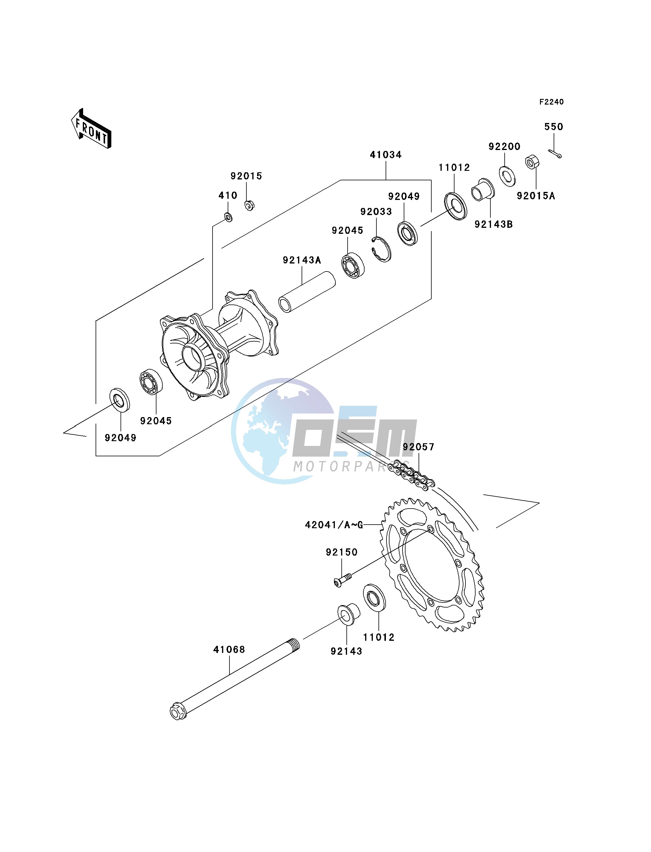 REAR HUB