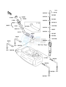 JET_SKI_STX-15F JT1500AEF EU drawing Fuel Tank