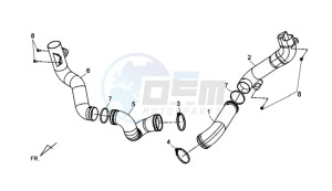 QUAD RAIDER 600 LE CHASSIS LONG drawing CHAIN /CHAIN COVER