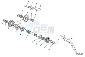 MITO EV 6 MARCE 125 drawing FLYWHEEL-STARTING MOTOR FIEM