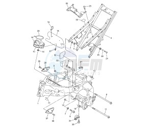 FZ1 FAZER ABS 1000 drawing FRAME