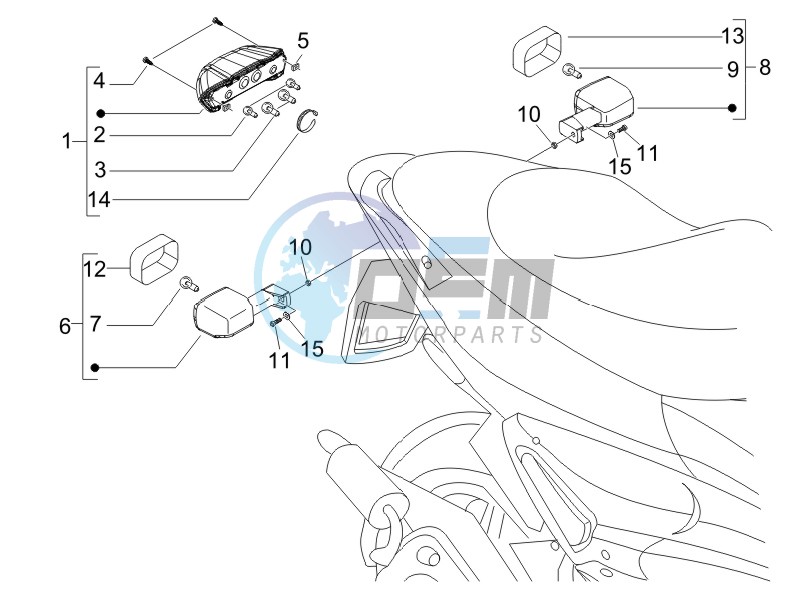 Tail light - Turn signal lamps