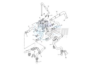 XJR 1300 drawing AIR INDUCTION SYSTEM