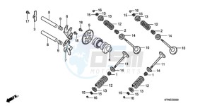 SH300AR9 Europe Direct - (ED / ABS SPC) drawing CAMSHAFT/VALVE