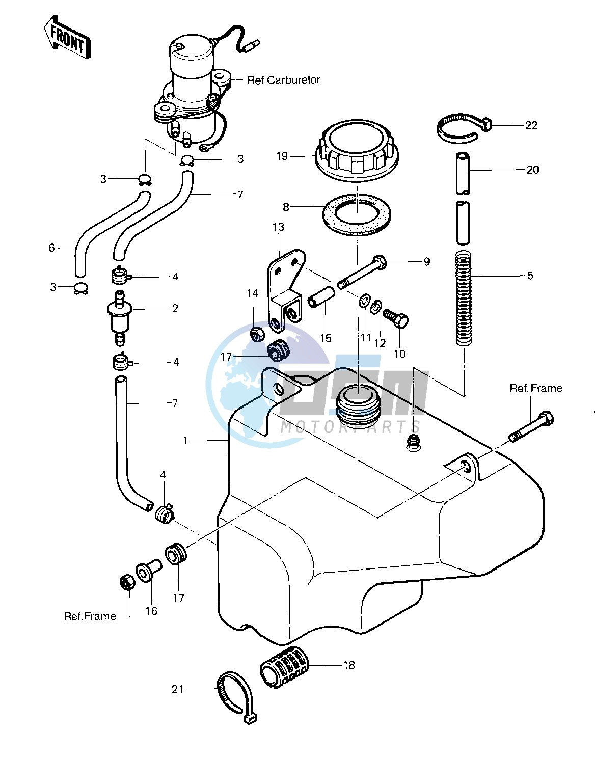 FUEL TANK -- 83 KLT200-C1- -