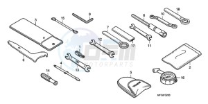 CB600F3A Australia - (U / ST) drawing TOOLS