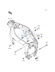 NINJA_ZX-6R ZX636EFF FR GB XX (EU ME A(FRICA) drawing Engine Mount