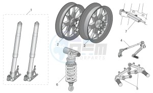 Tuono 1000 drawing Acc. - cyclistic components