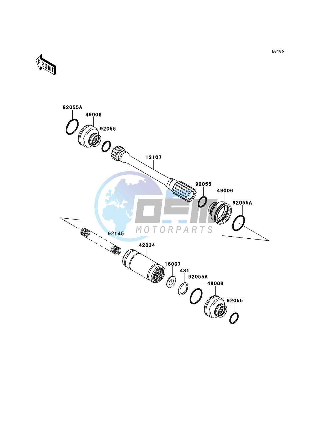 Drive Shaft-Propeller